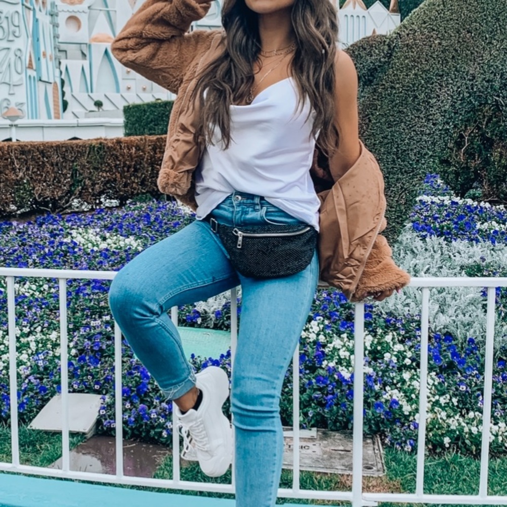 Camel teddy jacket